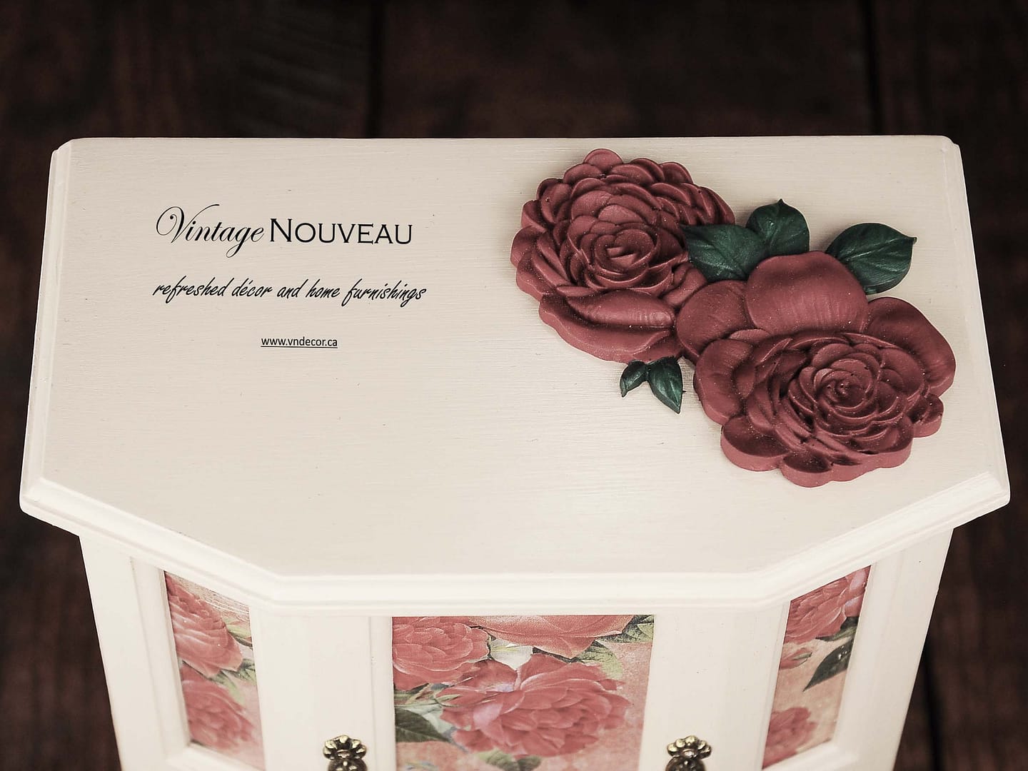 Alice in Wonderland Vintage Jewelry Box - Image 2