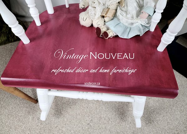 Cherry Blossom Rocking Chair - Image 4
