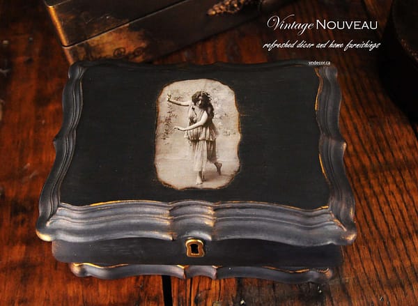 Vintage Dancer Jewelry Box - Image 3