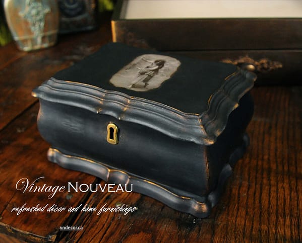 Vintage Dancer Jewelry Box