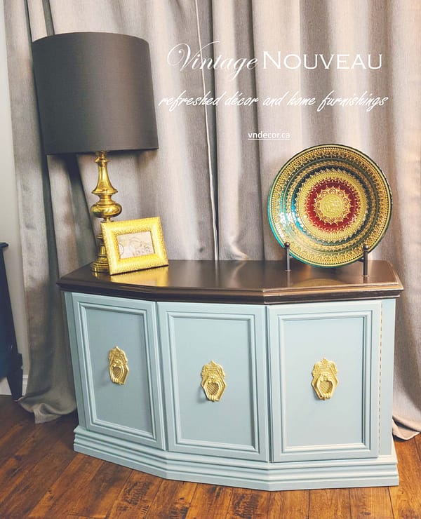 Soft Blue Cabinet
